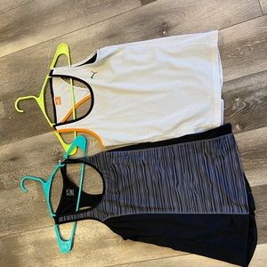 LOT OF 2 workout tanks